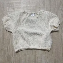 【新品タグ付き】　mirror bae. くしゅくしゅ　半袖　トップス　90