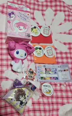 未開封新品My Melody & 名探偵コナン マスキングテープグッズセット
