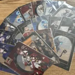 ツイステ　クリアポストカード　17枚