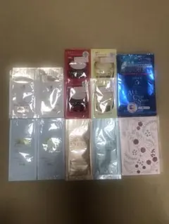 資生堂サンプルセット（アネッサ3類、エレクシール、アクアレーベル等）