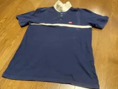【アバクロンビー&フィッチ】 ポロシャツ(Sサイズ)ネイビー