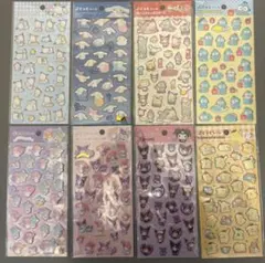 サンリオキャラクター ぷくっとシール ステッカー 8枚セット