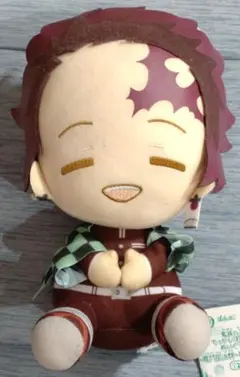 鬼滅の刃　でっかいぽふっとぬいぐるみ　竈門炭治郎