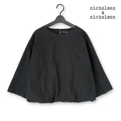 nicholson&nicholson コットン 裾ゴム プルオーバー ブラウスのサムネイル
