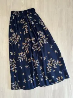 ロングスカート　花柄　レディース