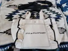 JILL by JILLSTUART フリルトートバッグ ショルダー付き