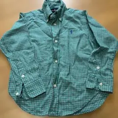 美品⭐︎Ralph Lauren チェック柄 長袖シャツ 3T