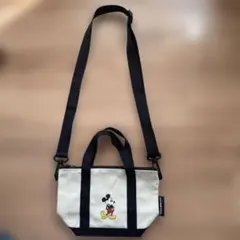 ミッキーマウス バッグ キャンバス