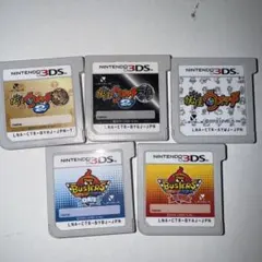 妖怪ウォッチ 妖怪ウォッチ2本家 元祖 バスターズ 白犬隊 赤猫団 5本セット