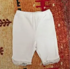 USED コムサ レギンス 五分丈 サイズ80