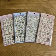 【正規品】ちいかわ　ボンボンドロップシール　4枚セット