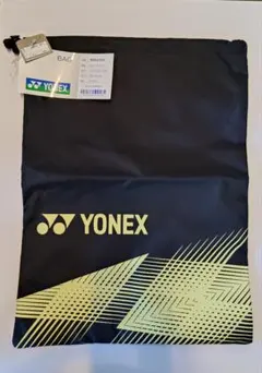 [新品未使用] YONEX シューズバッグ シューズケース　ペールイエロー