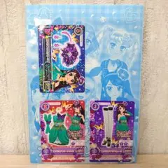 アイカツ!ブランドコレクション 3枚カードセット 紫吹欄