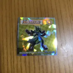 ポケモン ウエハースシール 黄金色メガルカリオ No.16 キラ