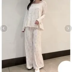 ジェラートピケ　猫　キャット　cat 上下セット　ルームウェア　パジャマ　pnk