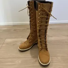 【未使用品】Timberland ブーツ レースアップロングブーツ ロングブーツ