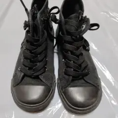 CONVERSE　ハイカットスニーカー ブラック サイドジップのサムネイル