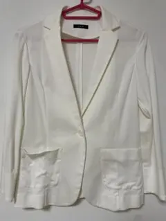 【美品】a.v.v ジャケット ホワイト　Mサイズのサムネイル