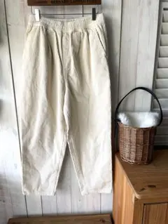 Samansa Mos2 新品タグ付き！ コーデュロイテーパードパンツ