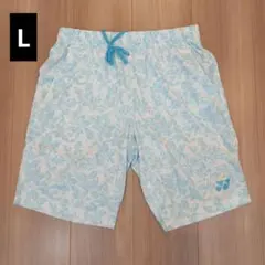 YONEX　ハーフパンツ　Lサイズ　ライトブルー／ホワイト 24のサムネイル