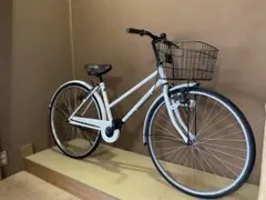 シティサイクル 26インチ シルバー 自転車 【直接引き取り限定