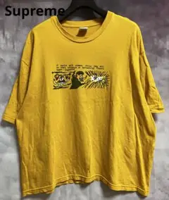 Supreme Tシャツ 黄色 XL DOG 17aw