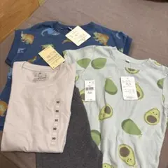 Tシャツ3枚　薄手レギンス　セット