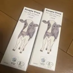 People Tree フェアトレードチョコ ミルク 2枚のサムネイル