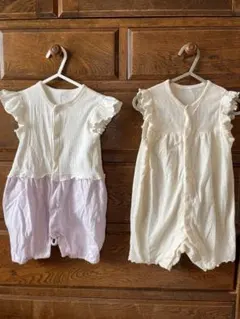 ロンパース　80 2点セット　GU