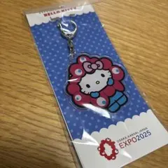 ミャクミャク EXPO2025 アクリルキーホルダー　万博　キティ(新品未開封)