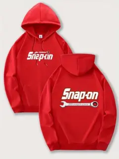 Snap-on パーカー snapon スナップオン【レッド JP-XL】