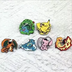 ポケモン　ピンバッチアート　ゴンベ ピカチュウ　プラスル　マイナン　ヘイガニ 非売品】ポケモン ピンバッジ ピカチュウ プラスル マイナン ゴンベ