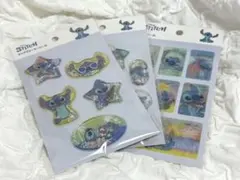 スティッチ ビッグウォーターシール ウォーターシール　3Dシール 3点セット