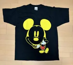 USA製 ミッキーマウス ビンテージTシャツ XL 黒