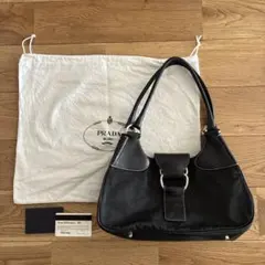 黒*豆様 PRADA ブラック ハンドバッグ 保存袋付き