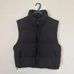 ZARA ダウンベスト ブラックのサムネイル