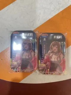 勝利の女神NIKKE バイパー　非売品スクエア缶バッジ 2つ