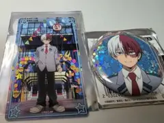 僕のヒーローアカデミア 雄英高校オープンスクール 缶バッジ クリアカード 轟焦凍