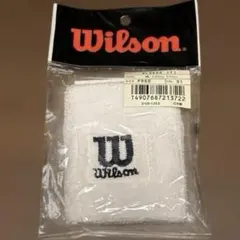 【新品・未開封】Wilson リストバンド　ホワイトのサムネイル