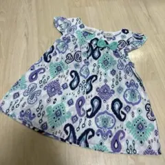 コアラキッズ 女の子ノースリーブワンピース　ベビー80cm 綿100％のサムネイル