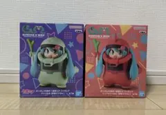 ガンダム45周年×初音ミク フィギュア ザクぐるみ シャアザクぐるみ 2点