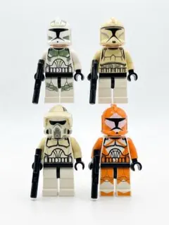 スターウォーズ クローン・トルーパー ベーシックフィギュア 3体セット