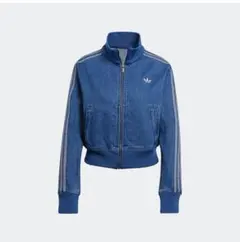 新品adidas Originals デニム風ジャケット レディース ショート丈
