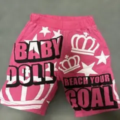 BABY DOLL 半ズボン ピンク 100cm~