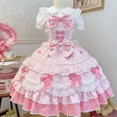 未使用タグ付】姫系姫ロリLIZLISA コート y2k 平成 リボン 姫カジ