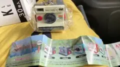 シールが作れる！インスタントカメラ型SEAL Makerマスコット White