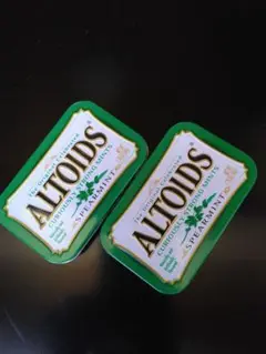 ALTOIDS アルトイズスペアミント空き缶 2個セット