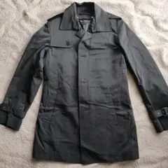 Green label relaxing ブラック トレンチコート S