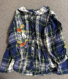 か*ん様 Bonjour Diary ブラウスワンピ2y