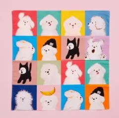 AfternoonTea アフタヌーンティー YEYE ムンゲ プリントハンカチのサムネイル